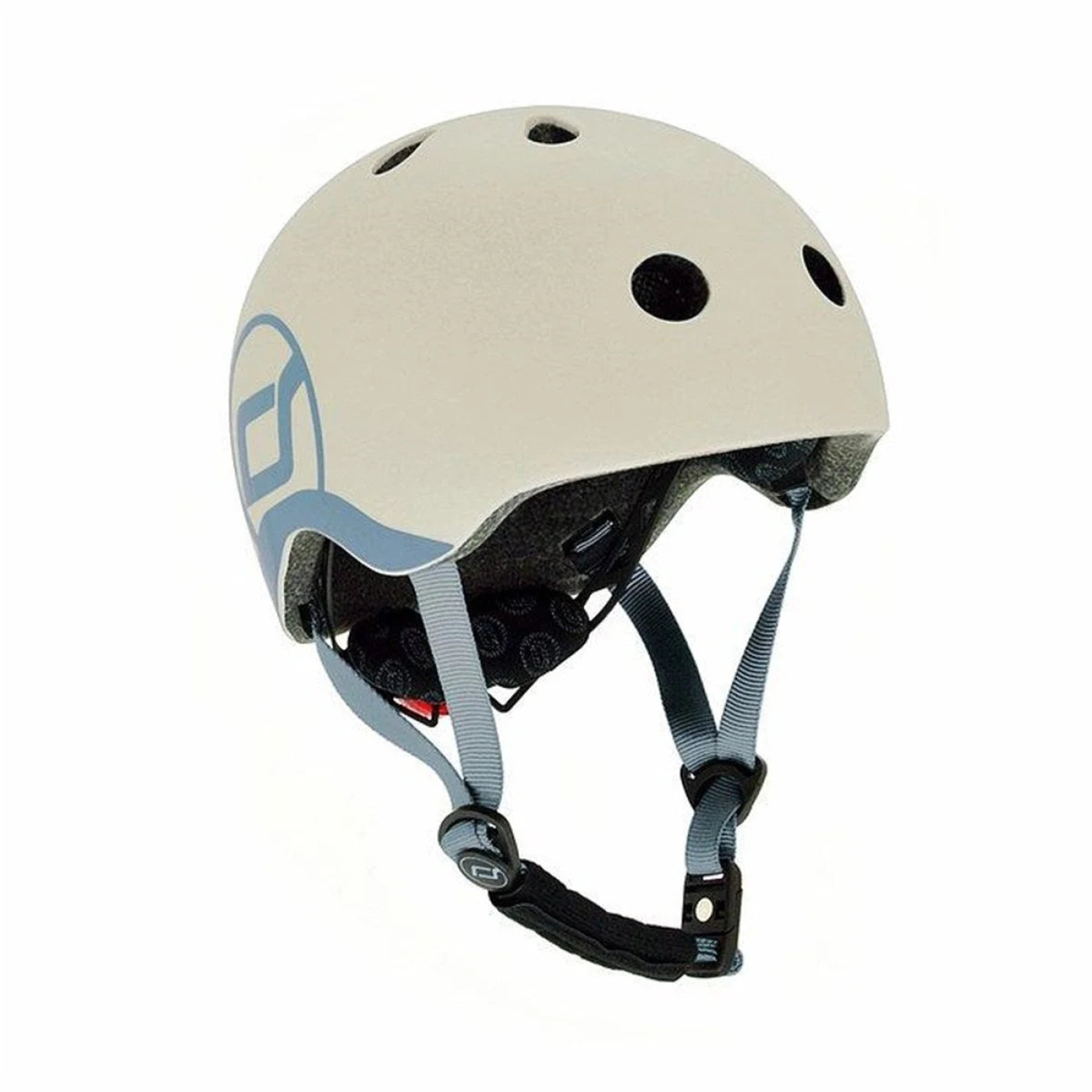 Scoot and Ride Helmet Bebek Kaskı XXS-S Açık Gri