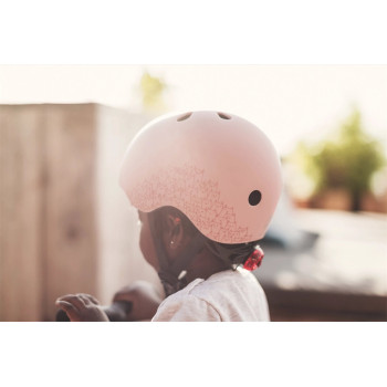 Scoot and Ride Helmet Reflective Bebek Kaskı XXS-S Pembe Scoot and Ride Helmet Reflective Bebek Kaskı XXS-S Pembe