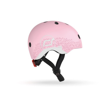 Scoot and Ride Helmet Reflective Bebek Kaskı XXS-S Pembe