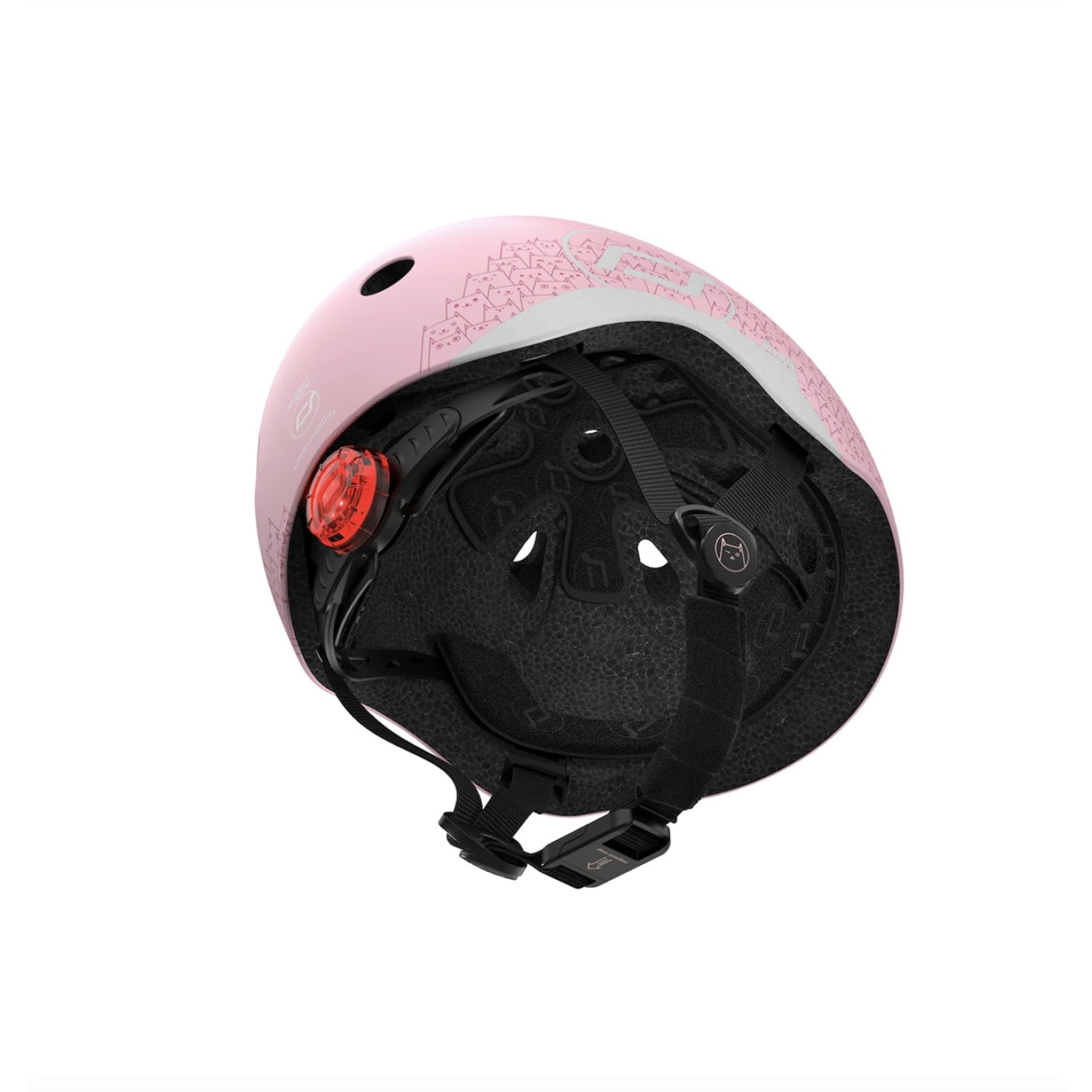 Scoot and Ride Helmet Reflective Bebek Kaskı XXS-S Pembe