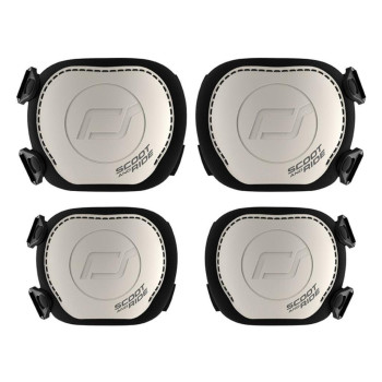 Scoot and Ride S-M Dizlik ve Dirseklik Scooter Koruyucu Set Açık Gri Scoot and Ride S-M Dizlik ve Dirseklik Scooter Koruyucu Set Açık Gri