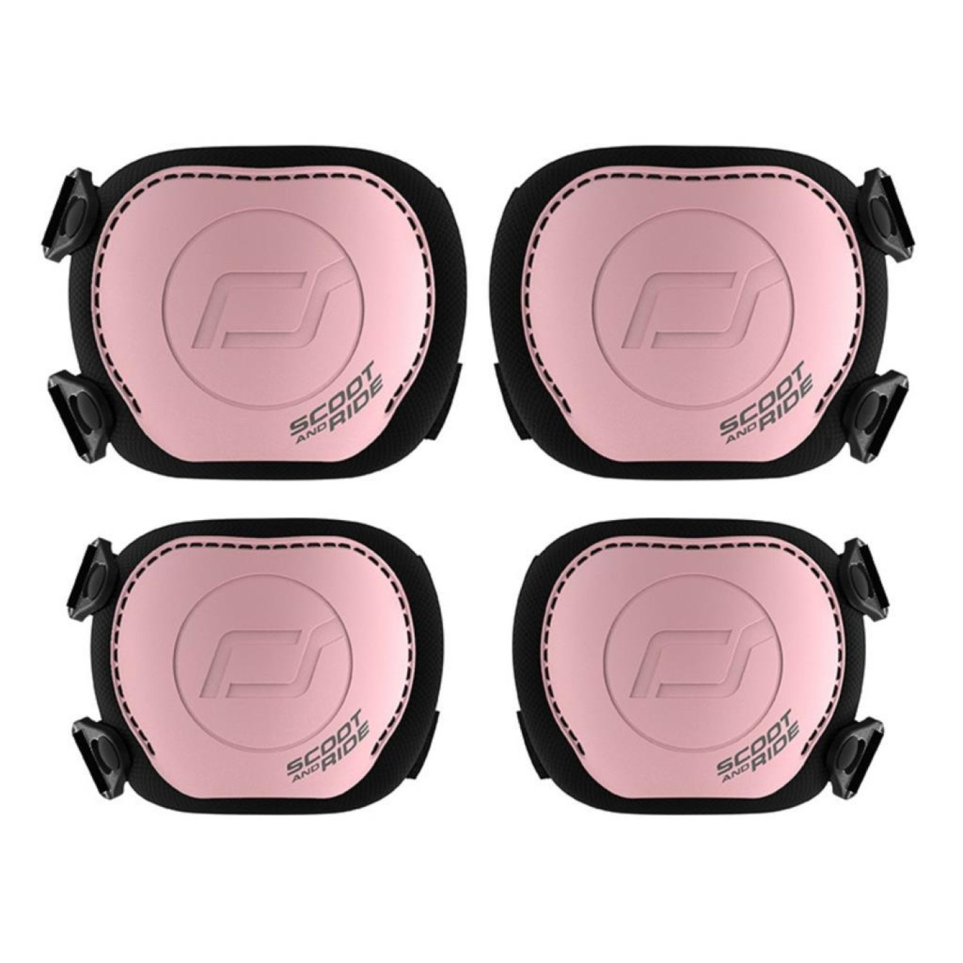 Scoot and Ride S-M Dizlik ve Dirseklik Scooter Koruyucu Set Pembe Scoot and Ride S-M Dizlik ve Dirseklik Scooter Koruyucu Set Pembe