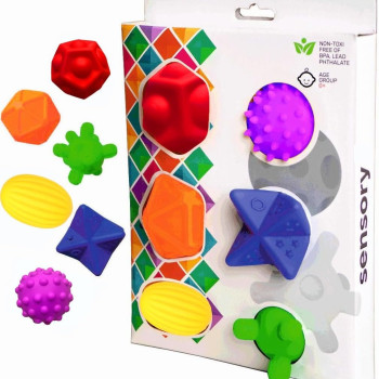Sensory Duyusal Bebek Topları: 6'lı set