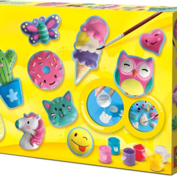 Kalıba Dök ve Boya - Mutlu Figürler