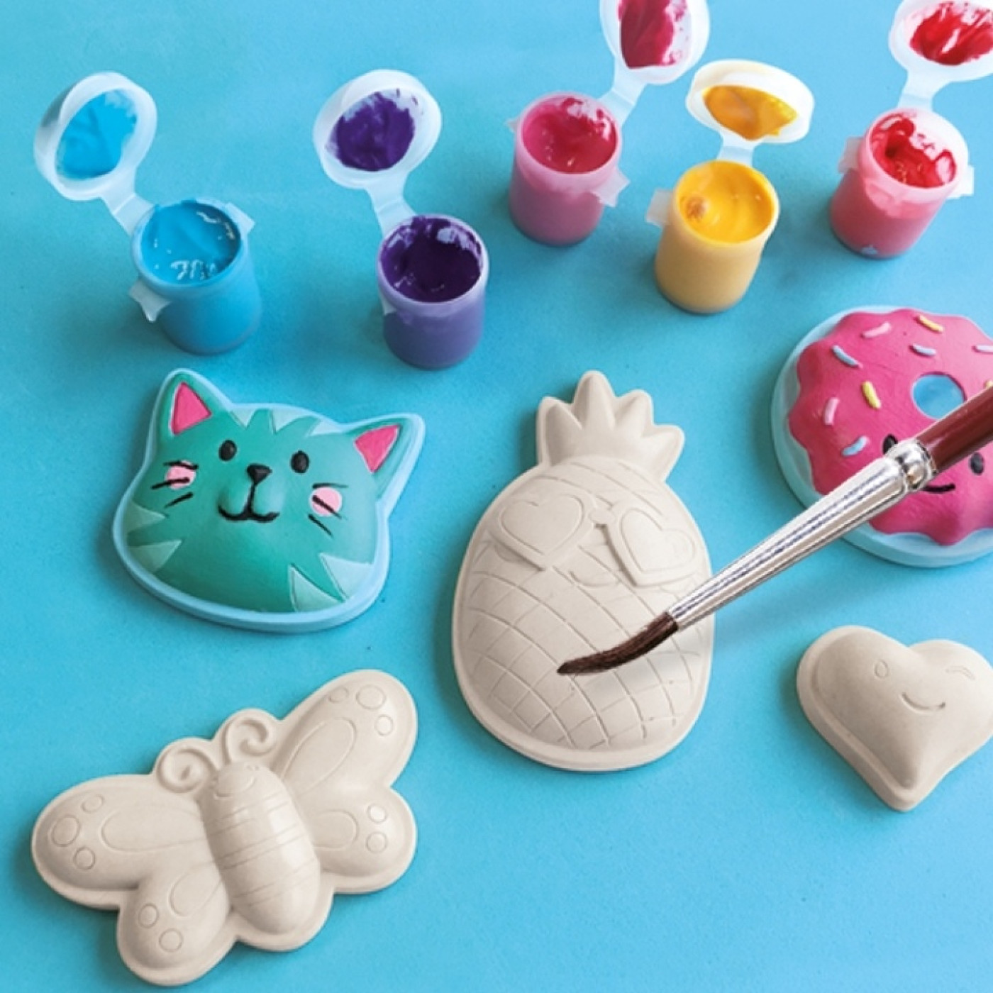 Kalıba Dök ve Boya - Mutlu Figürler