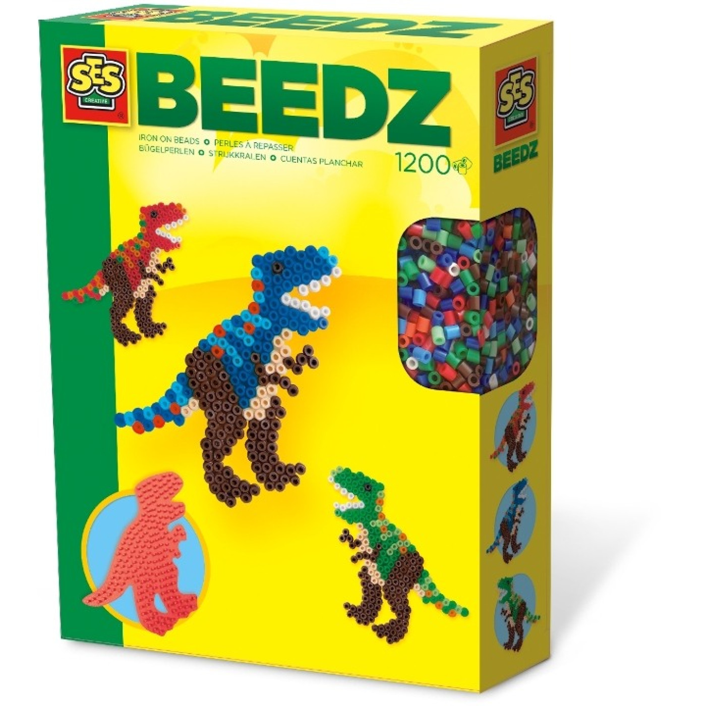 Beedz- Ütü Boncuk Seti - T-Rex - 8710341061173 Beedz- Ütü Boncuk Seti - T-Rex - SC006117 - 8710341061173