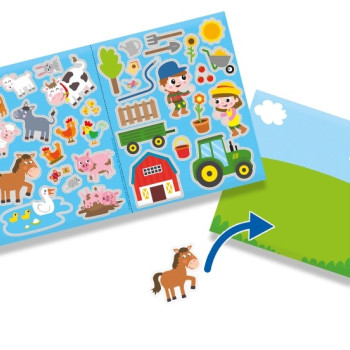 Ses Creative - Tak Çıkar Pencere Çıkartmaları - Çiftlik Ses Creative - Tak Çıkar Pencere Çıkartmaları - Çiftlik