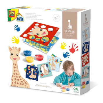 Sophie la girafe - Parmak Boyası Kartları Sophie la girafe - Parmak Boyası Kartları