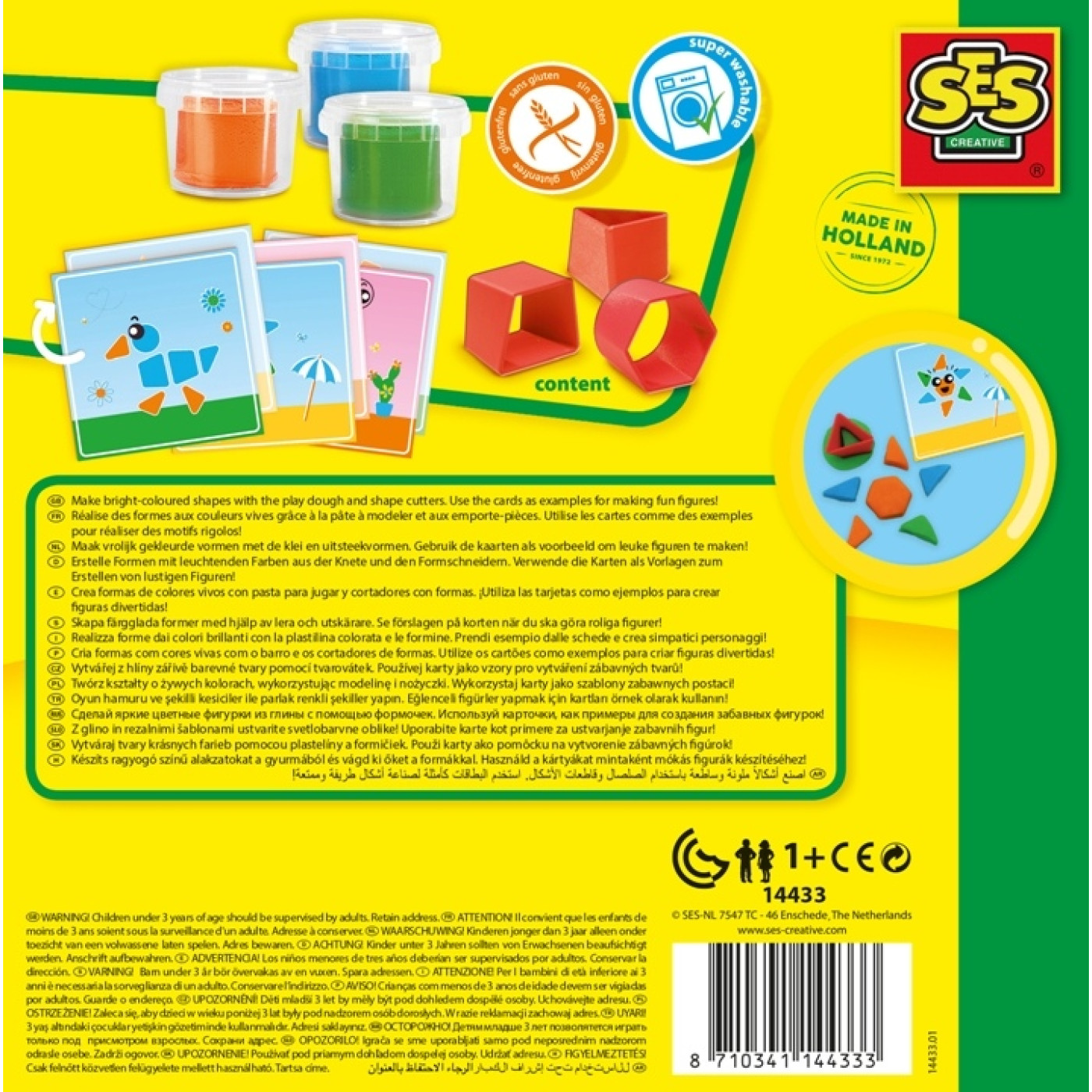 İlk Oyun Hamurum ve Kesici Kalıplar - SC014433 - 8710341144333