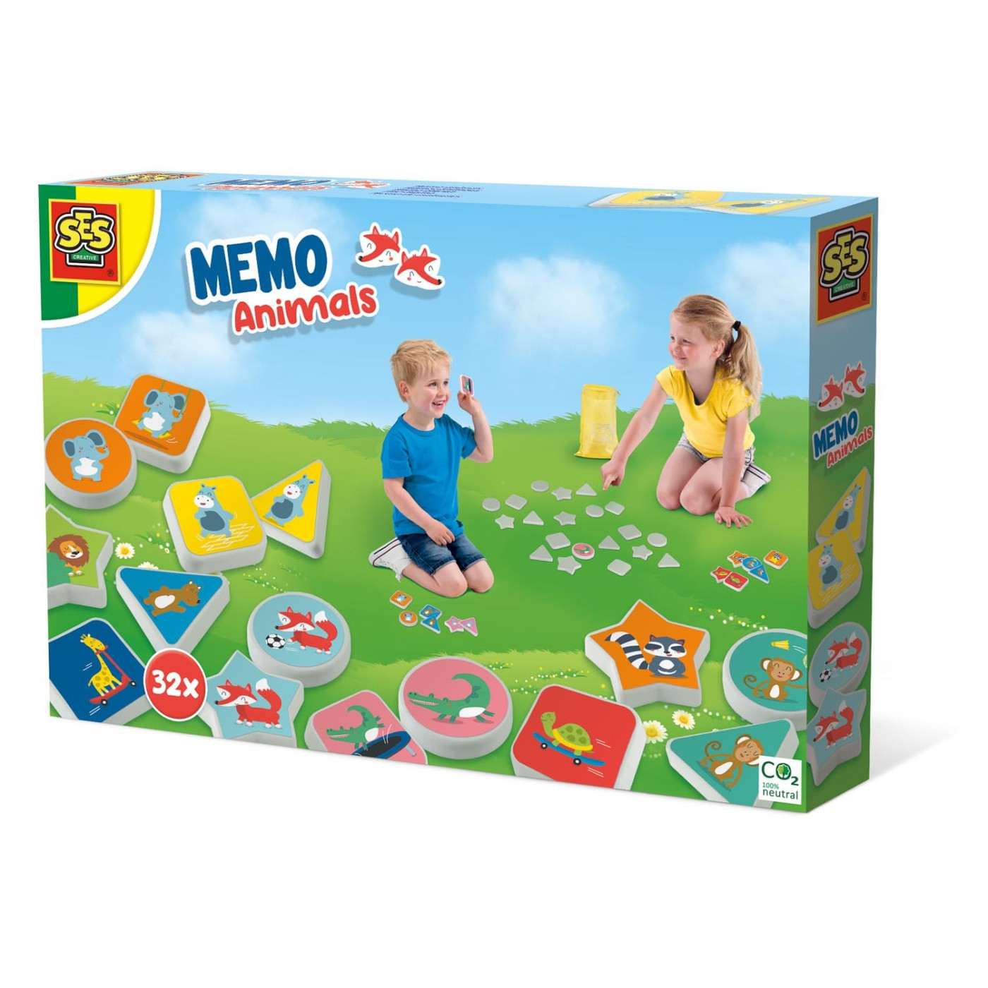 Hafıza Oyunu - Hayvanlar - 8710341022334 Hafıza Oyunu - Hayvanlar - SC002233 - 8710341022334