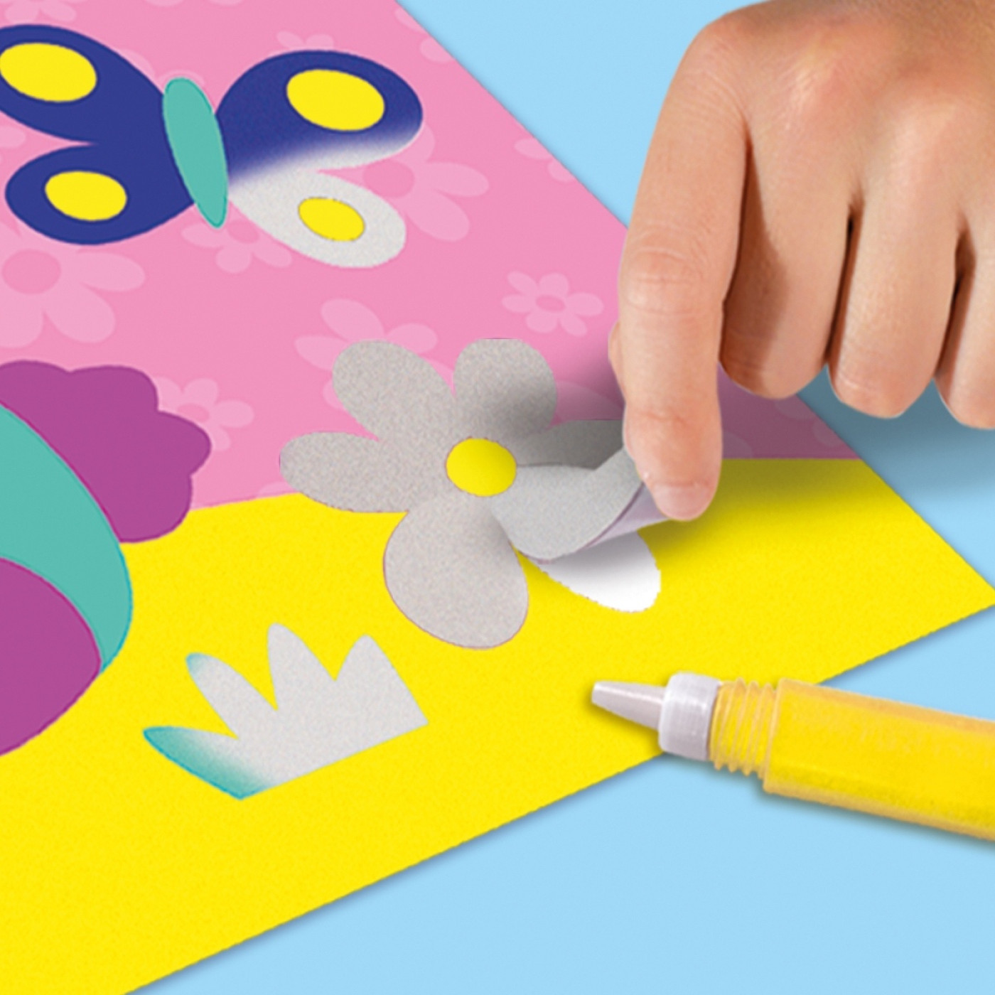 Ses Creative - Renkli Kum Boyama Sanatı - Orman Hayvanları