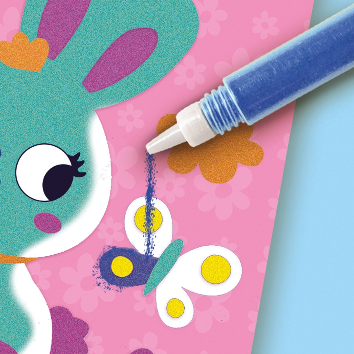 Ses Creative - Renkli Kum Boyama Sanatı - Orman Hayvanları