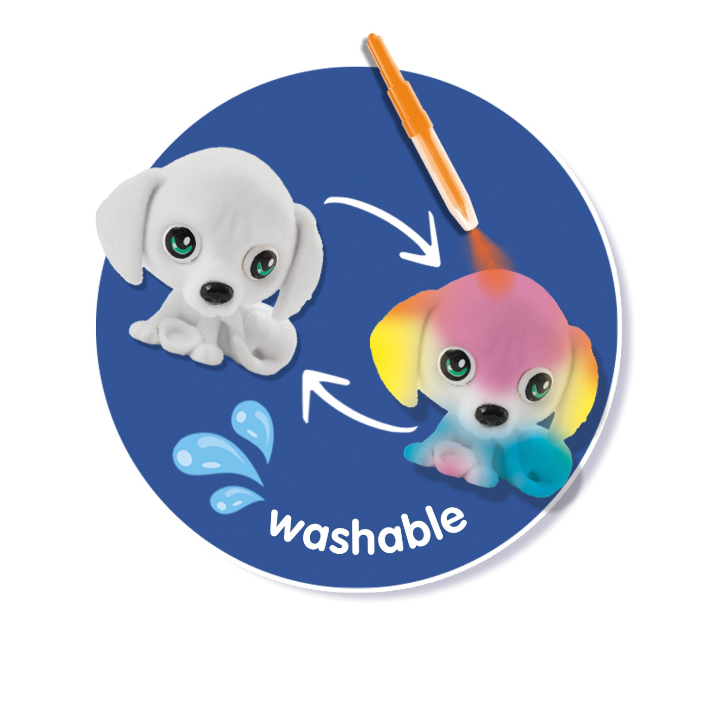 Boya Üfleme Kalemi - 3 x Kuçu Kuçu Sürprizi