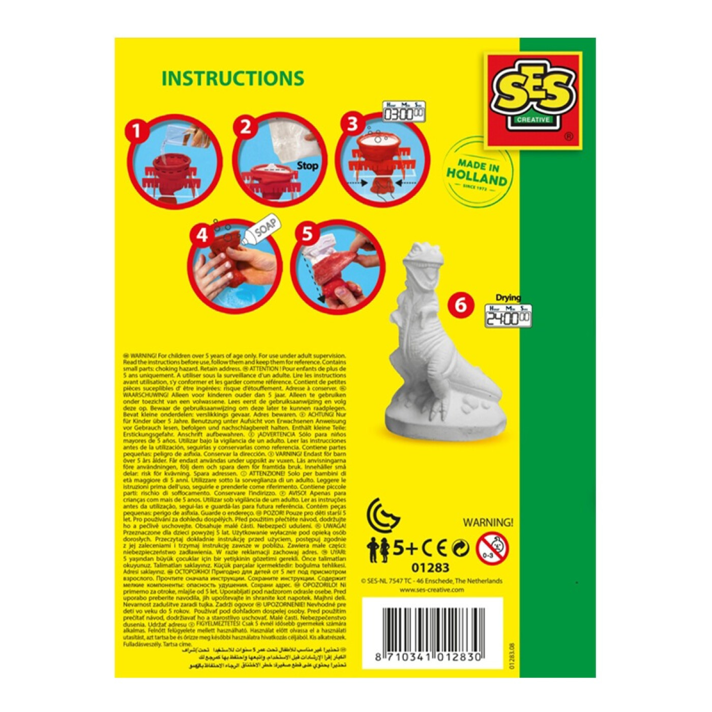 Kalıba Dök Ve Boya - T-Rex - SC001283 - 8710341012830