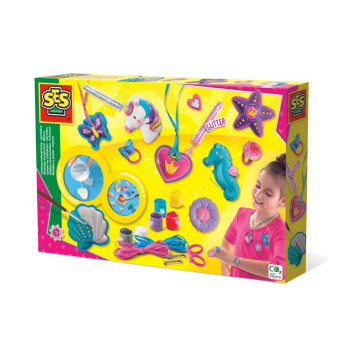 Kalıba Dök ve Boya - Mücevherler - Simli Kalıba Dök ve Boya - Mücevherler - Simli