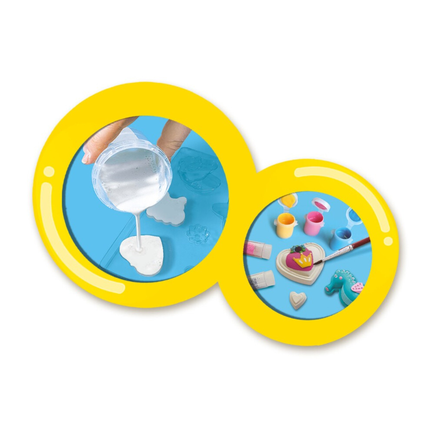 Kalıba Dök Ve Boya - Mücevherler - Simli - SC001291 - 8710341012915