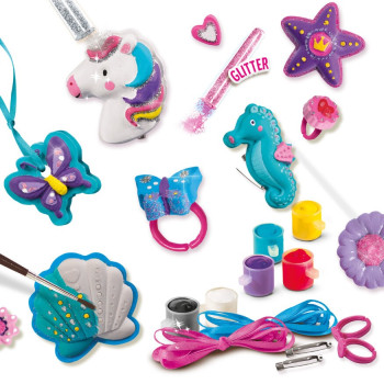 Ses Creative - Kalıba Dök ve Boya - Mücevherler - Simli Ses Creative - Kalıba Dök ve Boya - Mücevherler - Simli