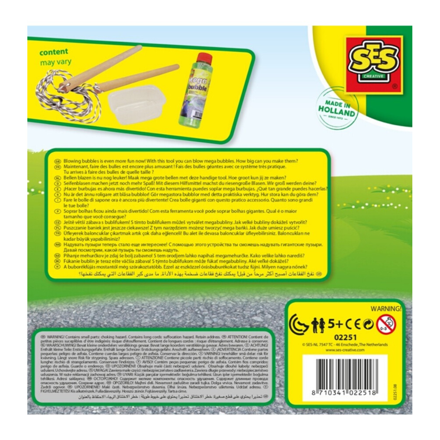 Mega Köpük Baloncuk Yapma - SC002251 - 8710341022518