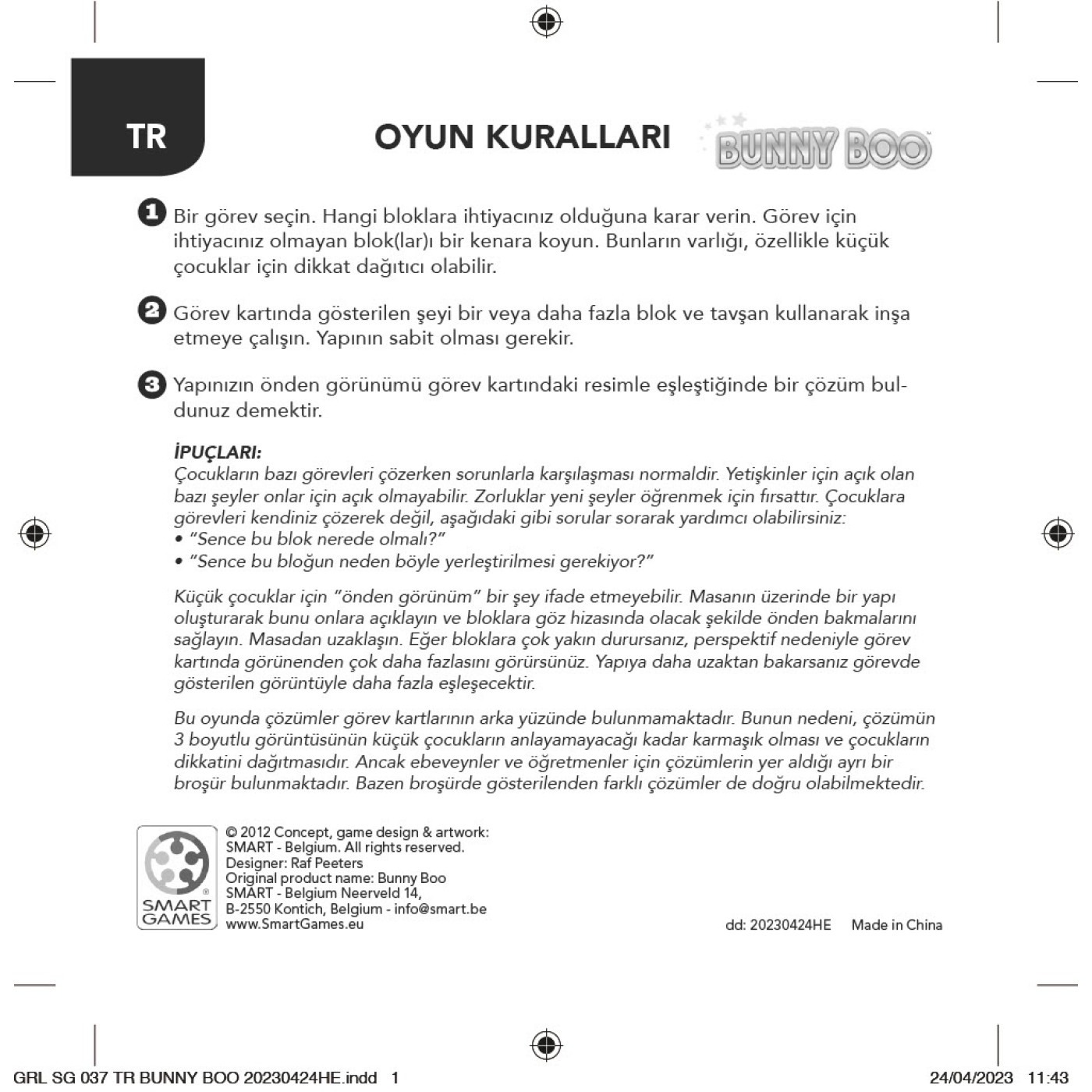 Bunny Boo - 5414301518747 - 5414301518747