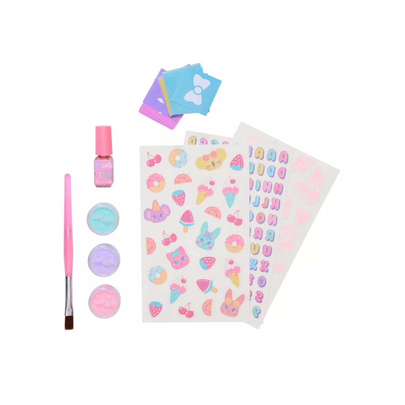 Smiggle - Çocuk Vücut Şablon ve Tasarım Seti