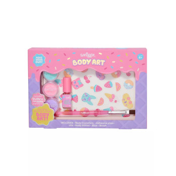 Smiggle - Çocuk Vücut Şablon ve Tasarım Seti 