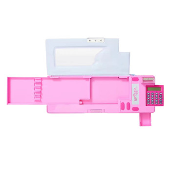 Smiggle - Hi There Deniz Dünyası Hesap Makineli Pop Out Otomatik Kalem Kutusu