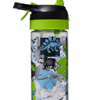 Smiggle - Hali Junior Su Püskürtmeli Otomatik Pipetli 440ML Suluk