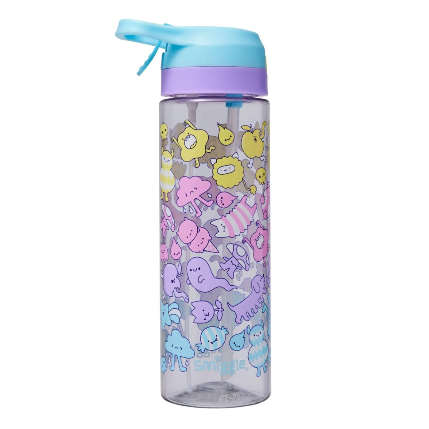 Smiggle - Gush Flip Su Püskürtmeli 700 ML BPAsız Suluk - 9332934362048 - 9332934362048
