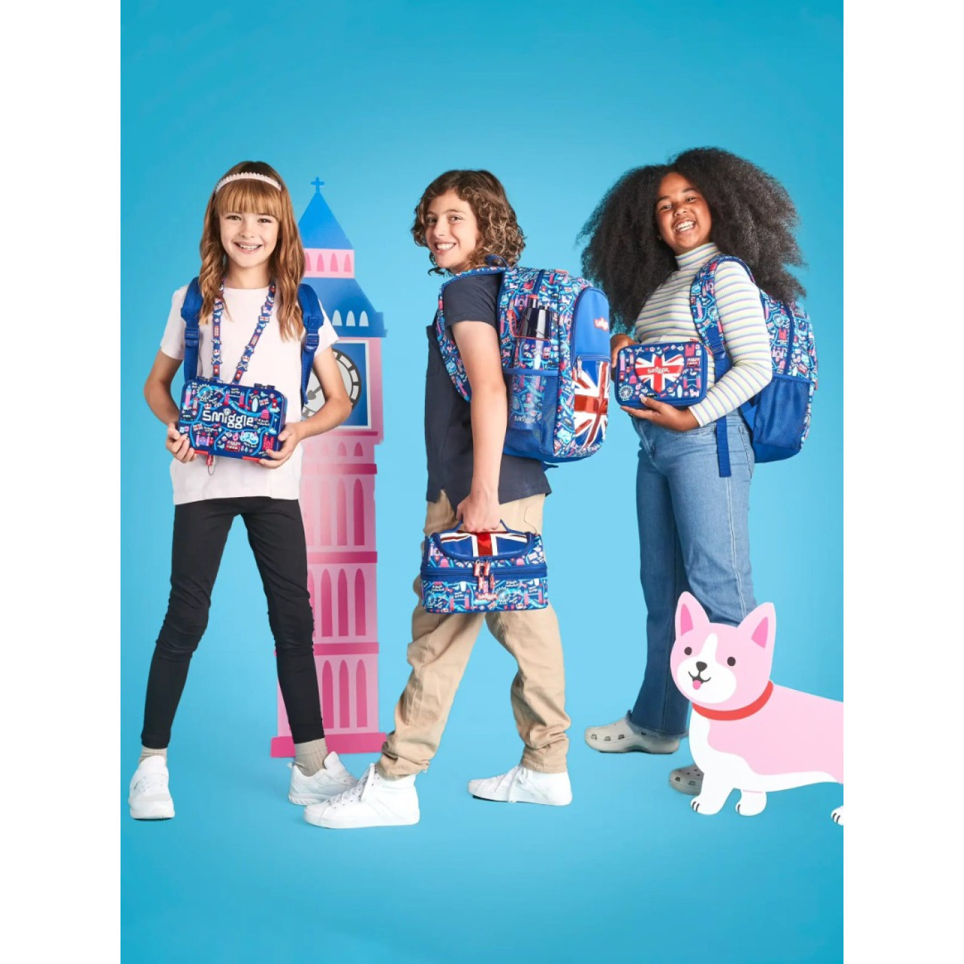 Smiggle - Little London Klasik Sırt Çantası - 9332934364707 Smiggle - Little London Klasik Sırt Çantası - 9332934364707 - 9332934364707