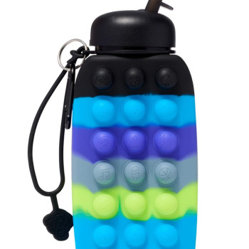 Smiggle - Popem Popitli Katlanabilir Pipetli 750ML Suluk