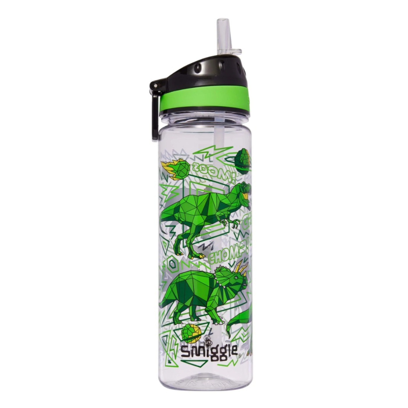 Smiggle - Wild Side 650ML Pipetli BPAsız Suluk - ST00485 - 9332934365001