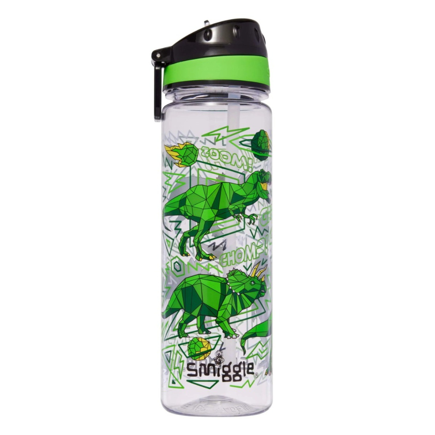 Smiggle - Wild Side 650ML Pipetli BPAsız Suluk - 9332934365001 Smiggle - Wild Side 650ML Pipetli BPAsız Suluk - ST00485 - 9332934365001