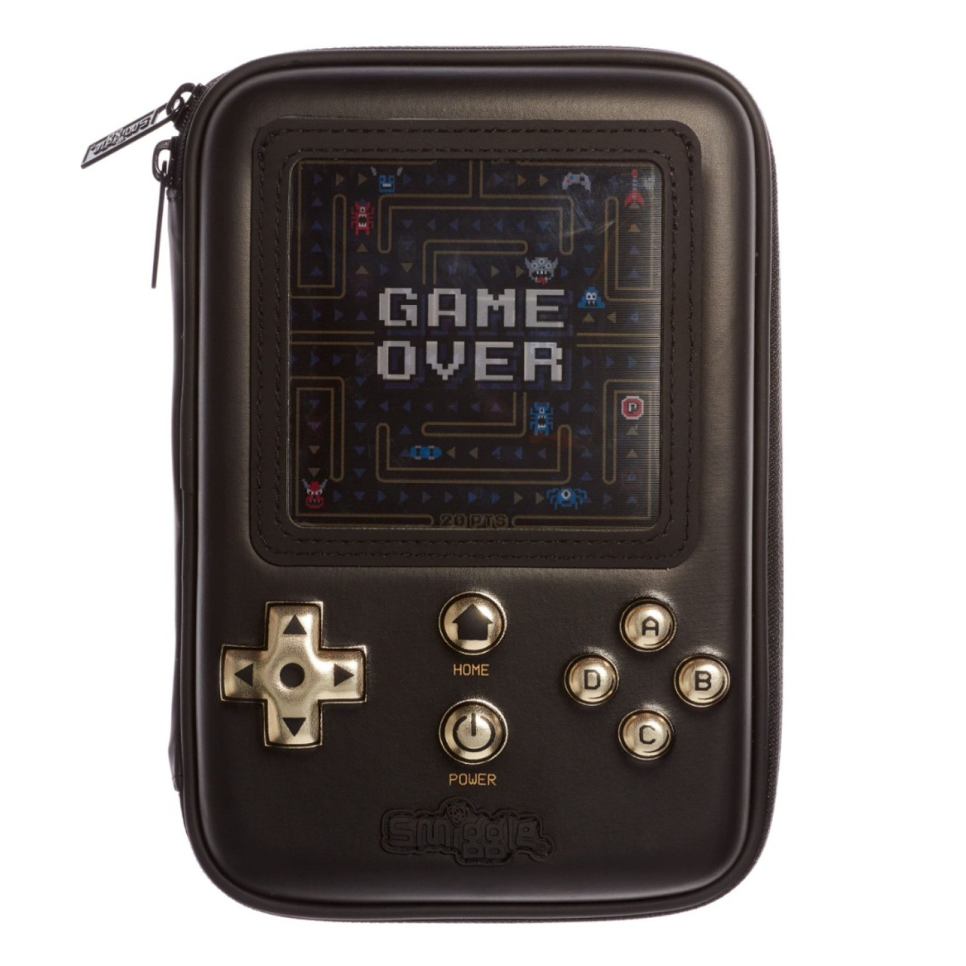 Smiggle - 3D Kabartmalı Tetris Temalı Gamer Hardtop Kalem Kutusu - 9332934310339 - 9332934310339