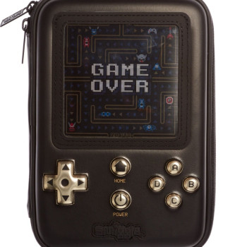 Smiggle - 3D Kabartmalı Tetris Temalı Gamer Hardtop Kalem Kutusu