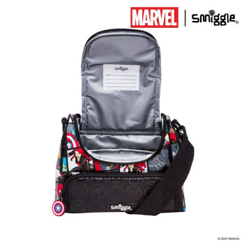 Smiggle - Marvel Çift Katlı Beslenme Çantası
