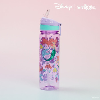 Smiggle - Disney Prenses Pipetli 650ML BPA İçermeyen Suluk Smiggle - Disney Prenses Pipetli 650ML BPA İçermeyen Suluk
