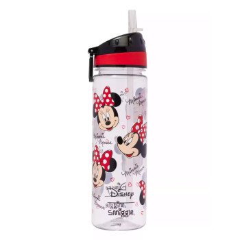 Smiggle - Minnie Mouse 650ML Pipetli BPAsız Suluk Smiggle - Minnie Mouse 650ML Pipetli BPAsız Suluk