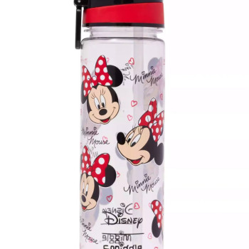 Smiggle - Minnie Mouse 650ML Pipetli BPAsız Suluk