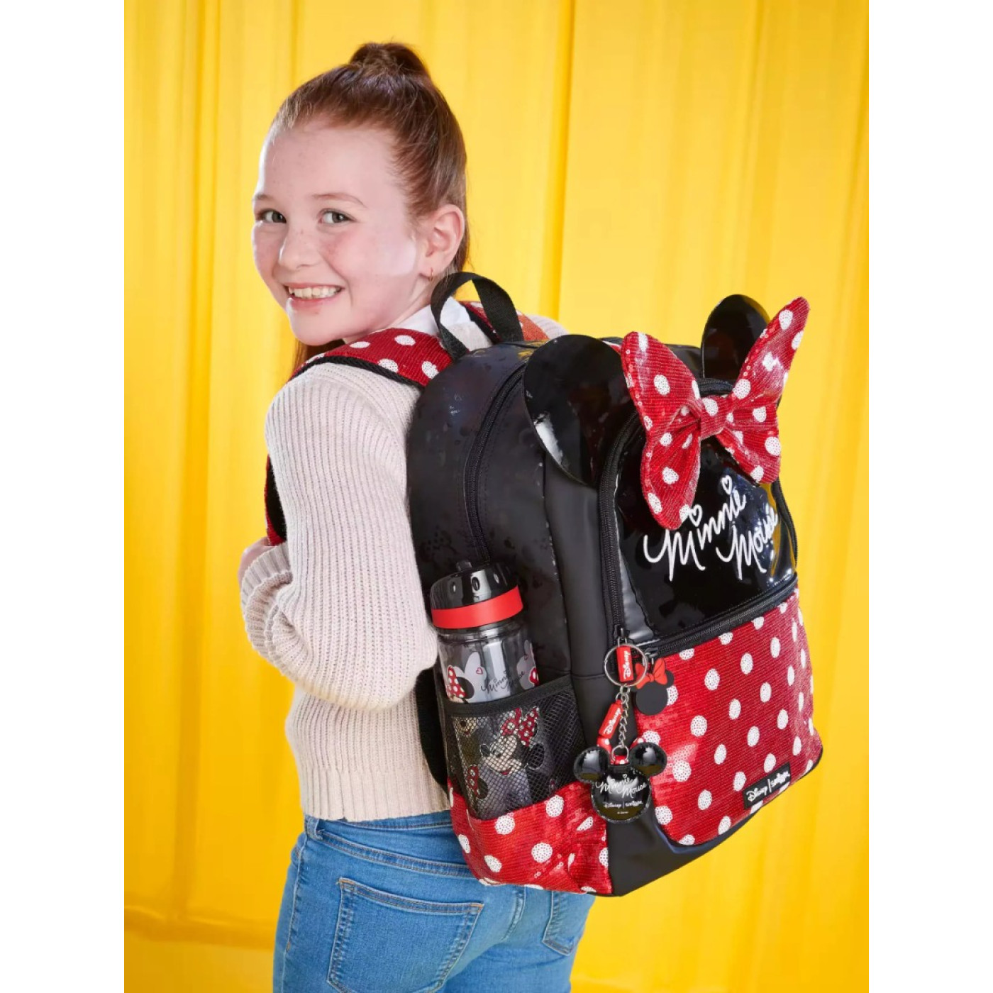 Smiggle – Disney Minnie Mouse Okul Sırt Çantası - 9332934369528 - 9332934369528