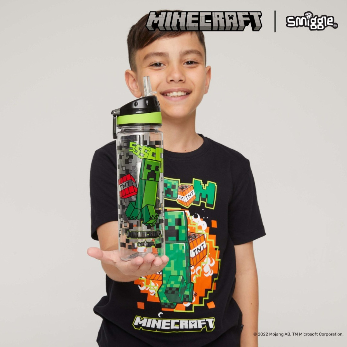 Smiggle - Minecraft Pipetli 650ML BPAsız Suluk - 9332934354074 Smiggle - Minecraft Pipetli 650ML BPAsız Suluk - 9332934354074 - 9332934354074