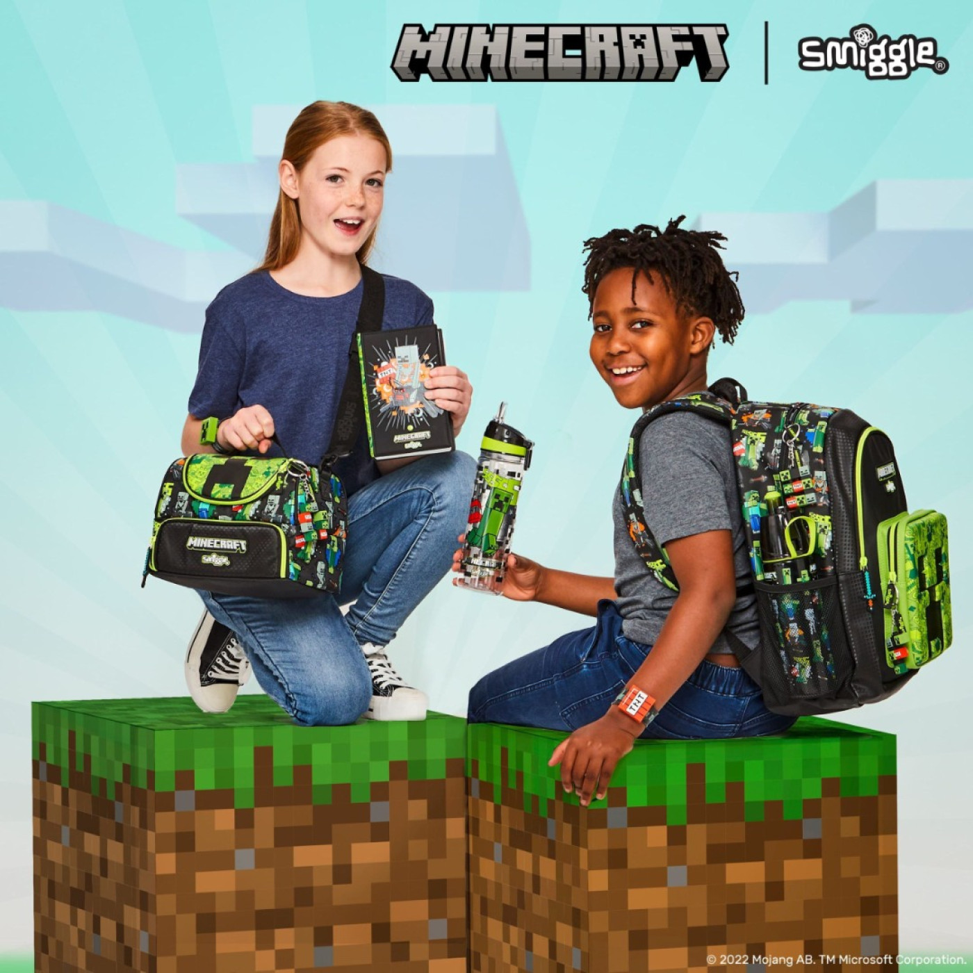 Smiggle - Minecraft Pipetli 650ML BPAsız Suluk - 9332934354074 Smiggle - Minecraft Pipetli 650ML BPAsız Suluk - 9332934354074 - 9332934354074