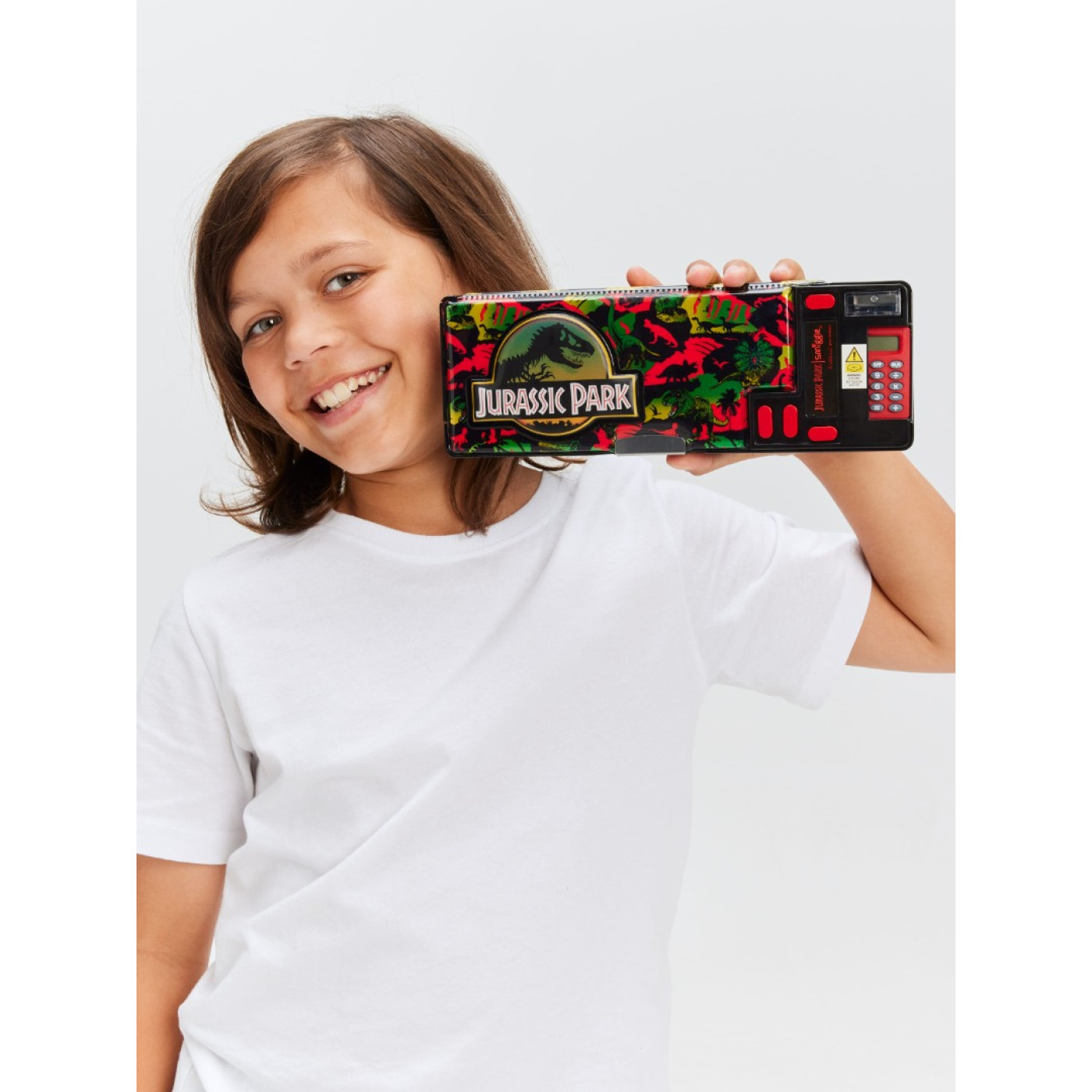 Smiggle - Jurassic Park Hesap Makinalı Kalem Kutusu - 452113 - 9332934375628