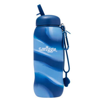 Smiggle - Freestyle Katlanabilir Pipetli 630ML Suluk