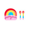 Smiggle - Big Dream Silikon Yemek Tabağı Seti - 455262 - 9332934383241