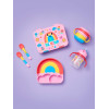 Smiggle - Big Dream Silikon Yemek Tabağı Seti - 455262 - 9332934383241