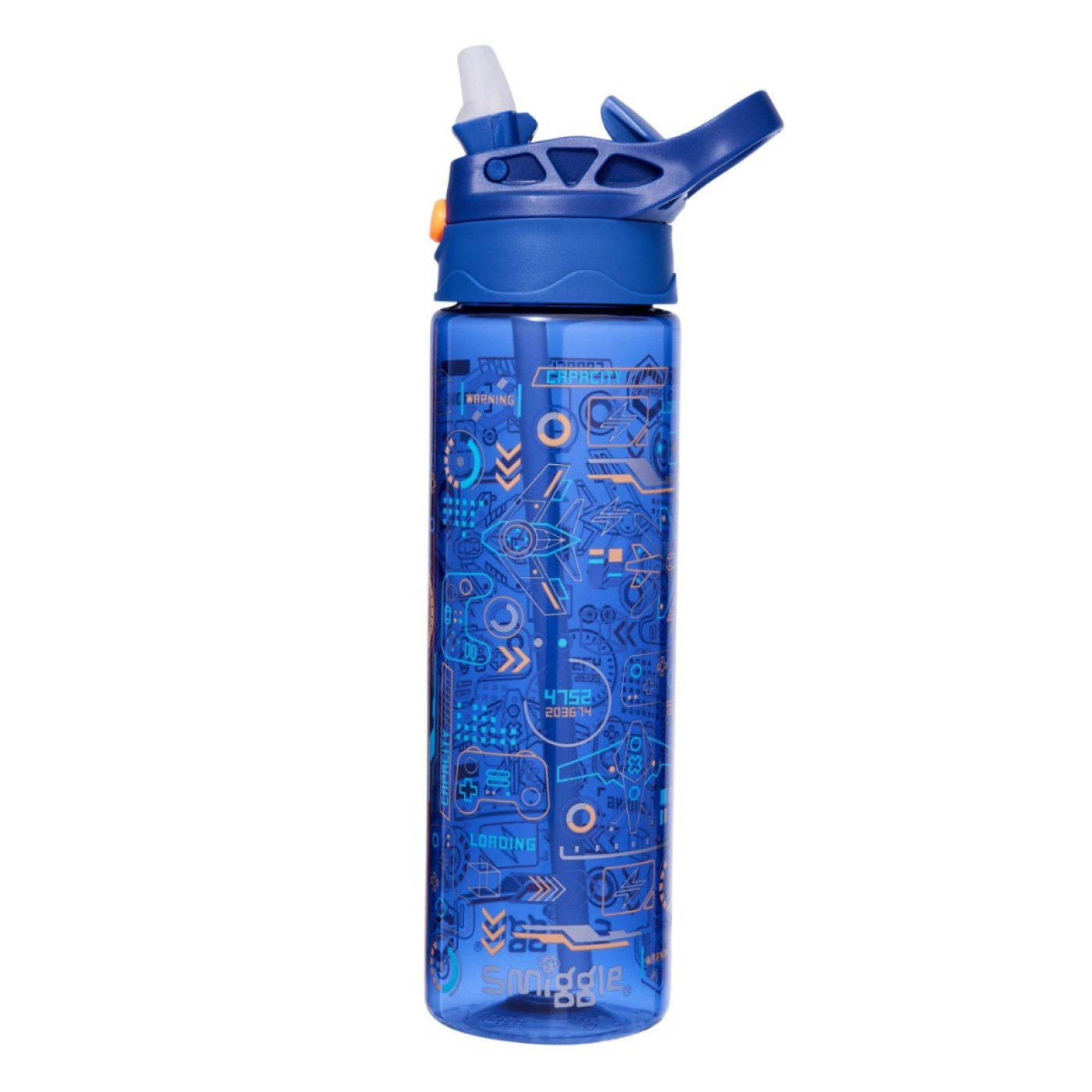 Smiggle - Beta BPAsız 650ML Pipetli Suluk - 9332934386778 - 9332934386778