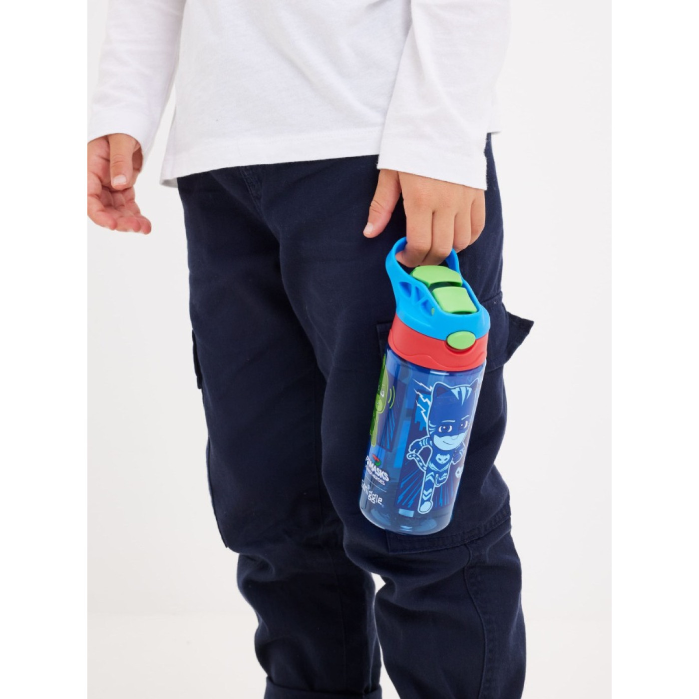 Smiggle - Pj Mask 440ml Bpasız Otomatik Pipetli Suluk - 9332934387225 Smiggle - Pj Mask 440ml Bpasız Otomatik Pipetli Suluk - ST00466 - 9332934387225