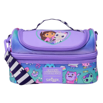 Smiggle - Gabbys Dollhouse Çift Katlı Beslenme Çantası