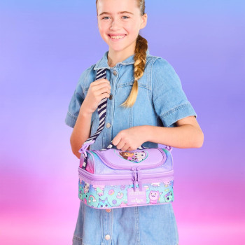 Smiggle - Gabbys Dollhouse Çift Katlı Beslenme Çantası