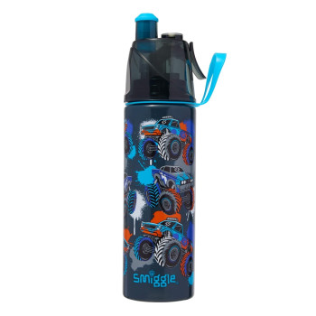 Smiggle - Energize Araba Temalı Su Püskürtmeli Çelik Matara 500 Ml Smiggle - Energize Araba Temalı Su Püskürtmeli Çelik Matara 500 Ml